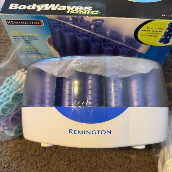 Remington Body Waves Ionic Rollers - Blue and White - Picture 4 of 5